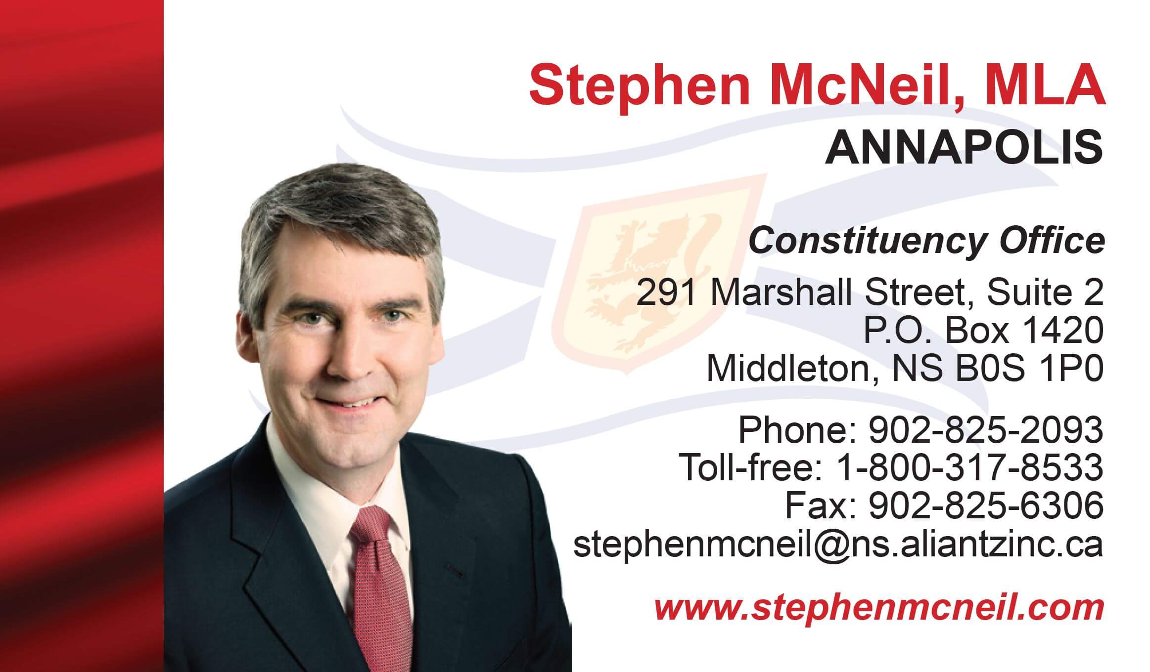 Image result for stephen mcneil 291 marshall